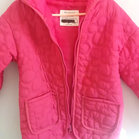 Primark Kids Girls Floral Quilted Jacket, 6-7 years - Picture 2 of 4